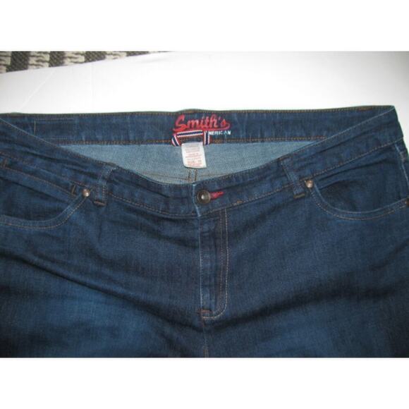 Smith Blue Jeans size 16 relaxed fit. Waist 41” Rise 9.5” 31” inseam Straight - Picture 1 of 8